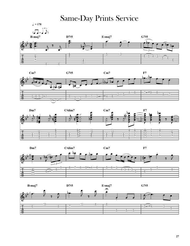 Solo Jazz Guitar Etudes - Bruce Forman.ap