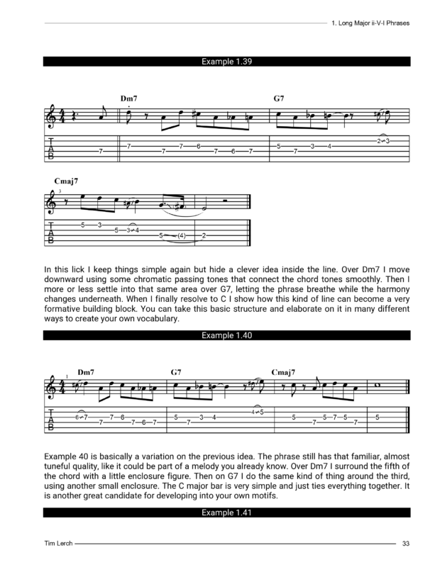 Melodic Jazz Guitar ii-V-i by Tim Lerch-33